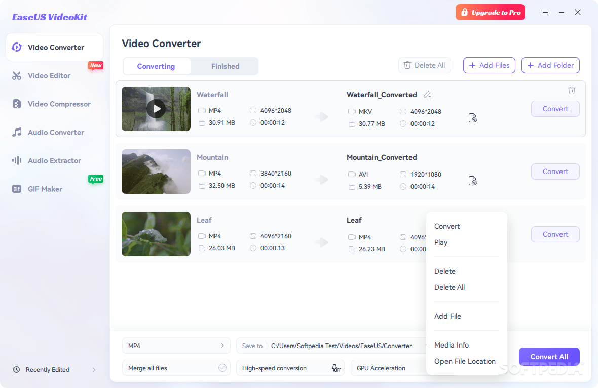 EaseUS VideoKit 2.2.0 Download, Review, Screenshots