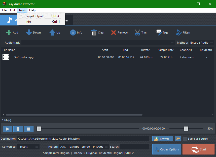 Download Easy Audio Extractor 2019 10.1.2.5