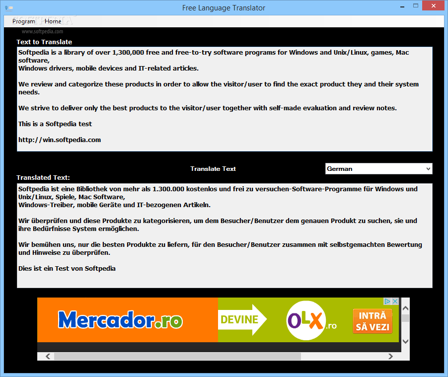 Download Easy Language Translator 1.0