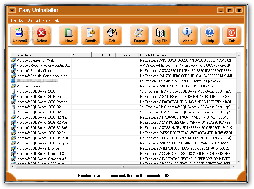 Easy Uninstaller 6.0 Download, Review, Screenshots