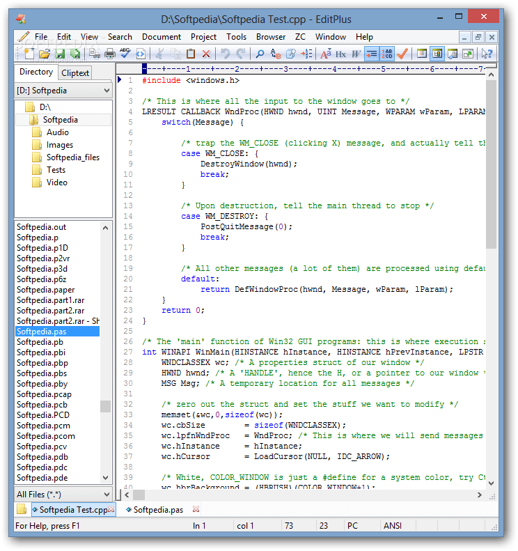 Download EditPlus 5.3 Build 2542 / 5.3 Build 3370 Patch
