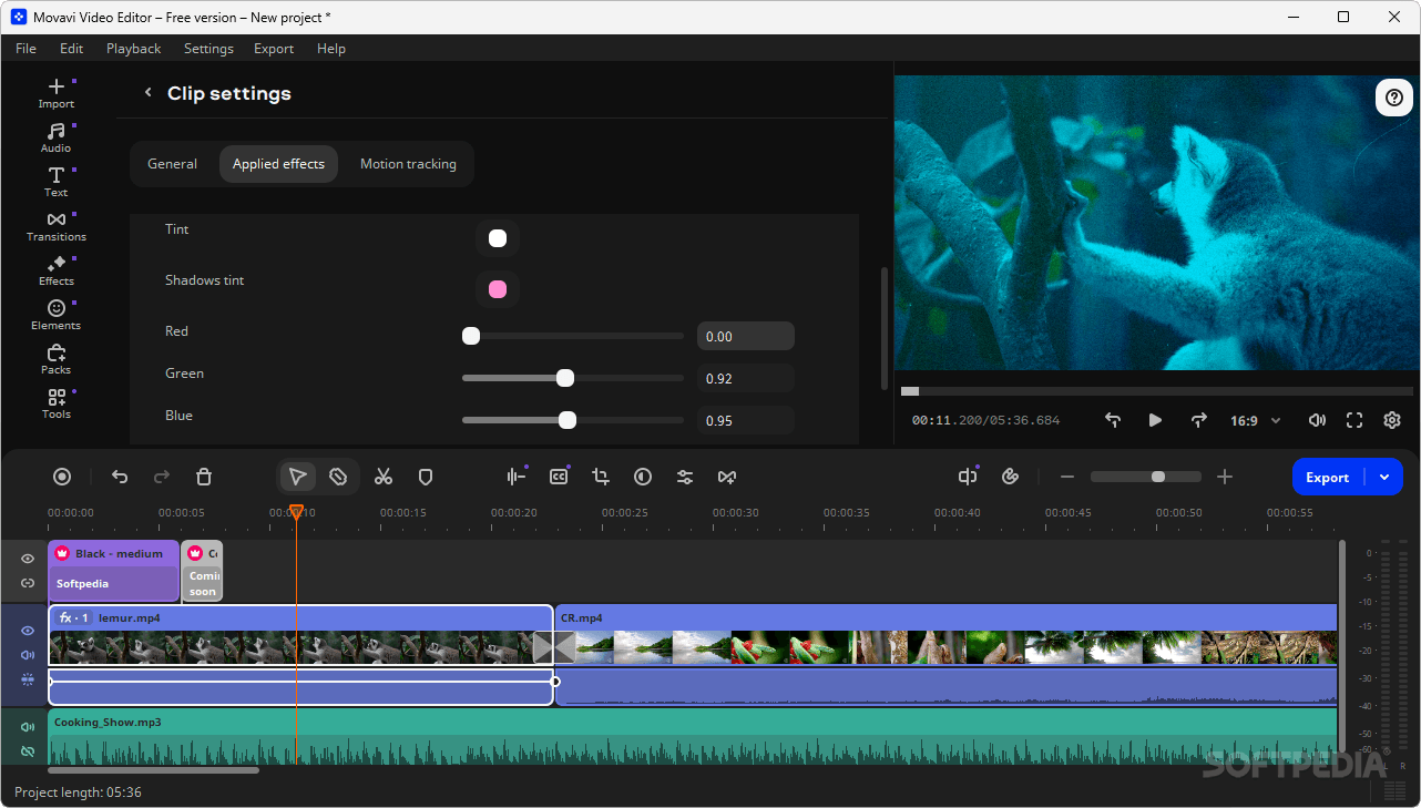 Movavi Video Editor 24.6.1 Download, Review, Screenshots