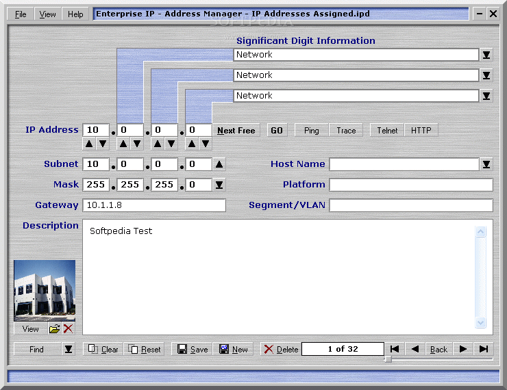 Enterprise IP Address Manager 3.3.0 Download, Screenshots