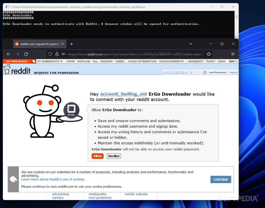ErGo Downloader 1.1 Download, Review, Screenshots