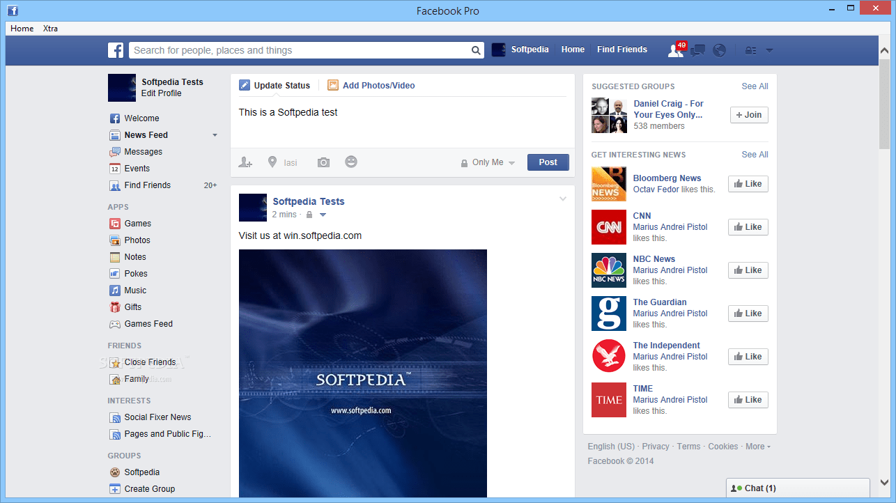 Download Facebook Pro 1.2.3.0