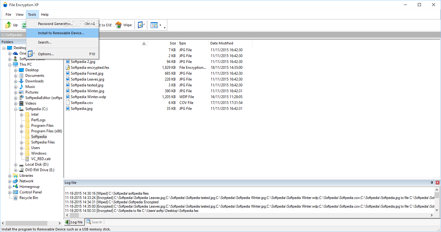 Download File Encryption XP
