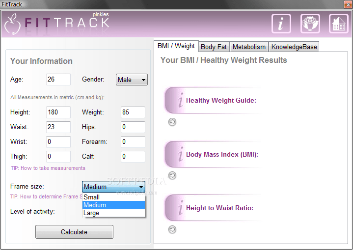 FitTrack 1.0 Download, Review, Screenshots