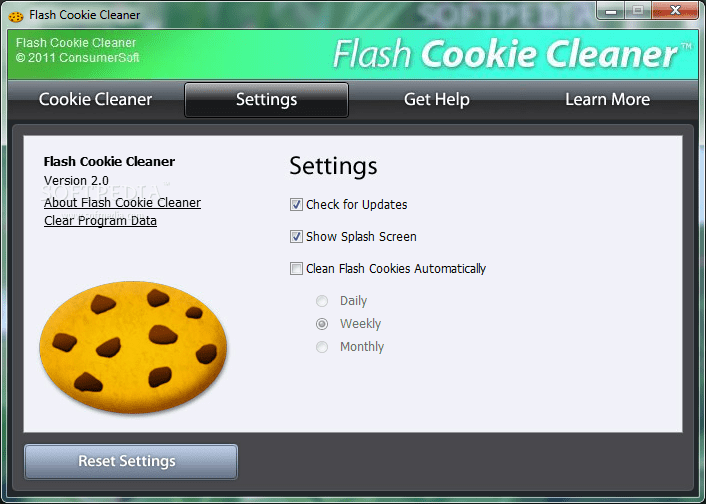 Download Flash Cookie Cleaner 2.0