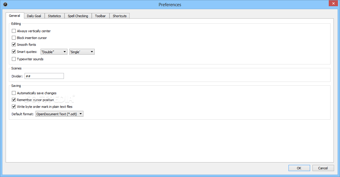 Download FocusWriter 1.7.6
