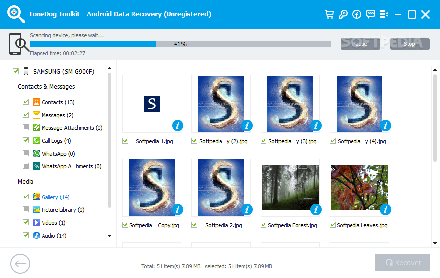 Download FoneDog Toolkit Android Data Recovery 2.0.8