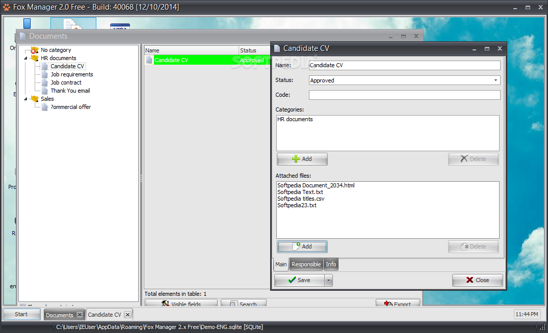 Download Fox Manager Free 2.0 Build 40068