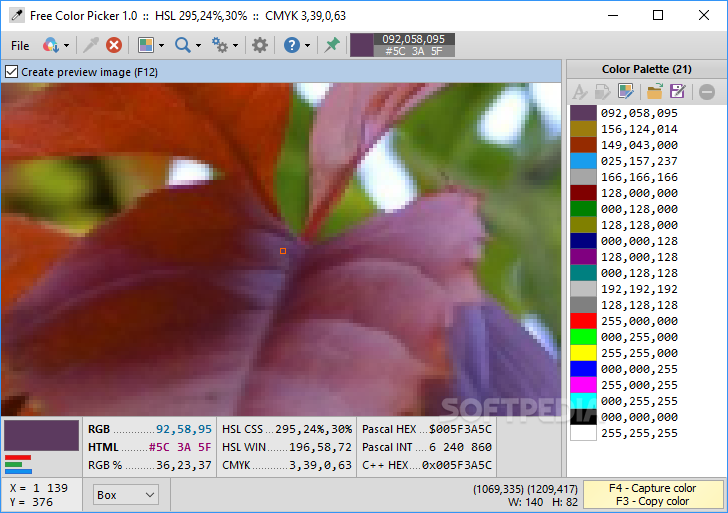 Download Free Color Picker 1.2.1