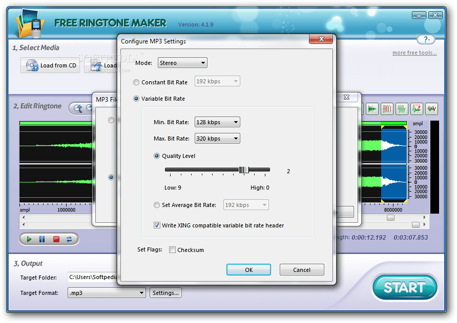 Free Ringtone Maker 8.8.2.5 Download, Review, Screenshots