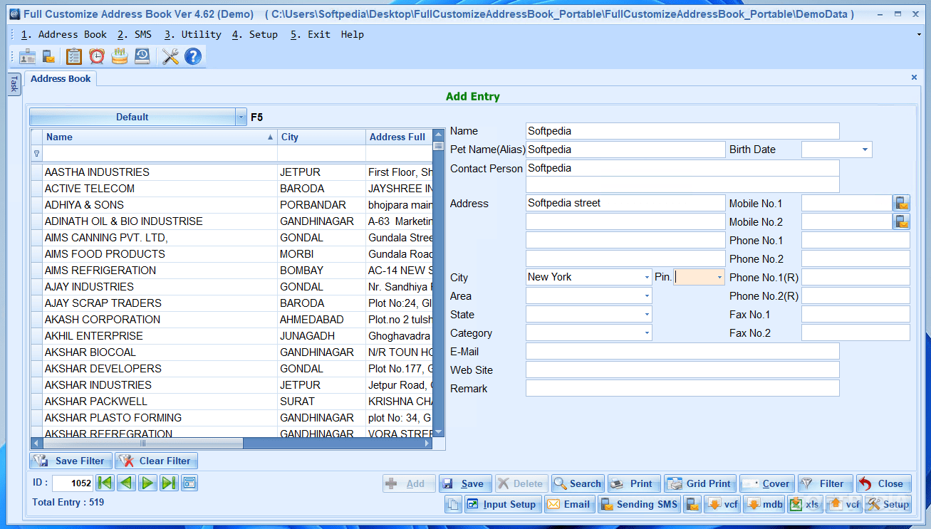 Download Full Customize Address Book