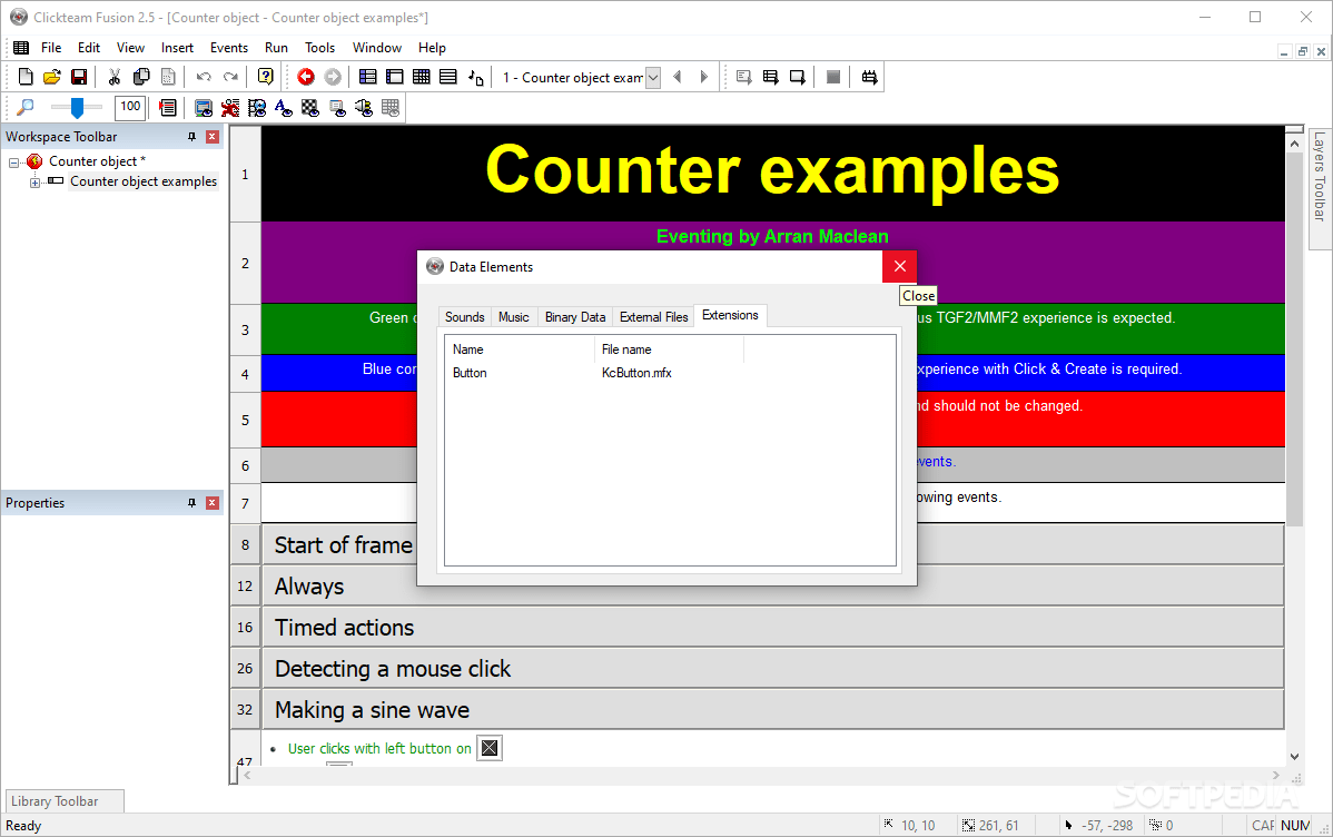 Download Clickteam Fusion 2.5 Build R291.5