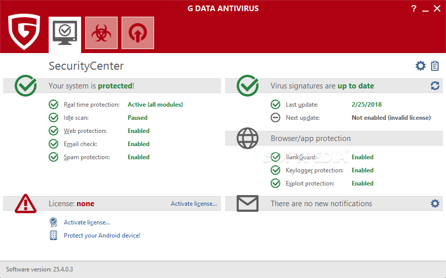 Download G DATA AntiVirus 25.5.7.26