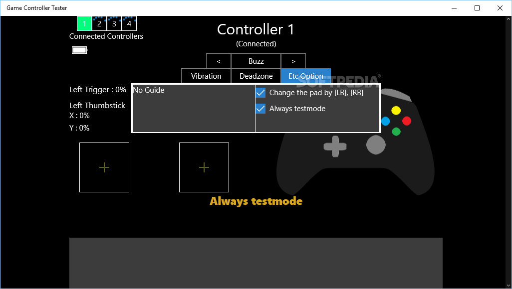Download Game Controller Tester 1.4.9.0