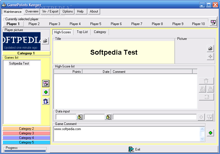 GamePoints Keeper 1.0a beta Download, Screenshots
