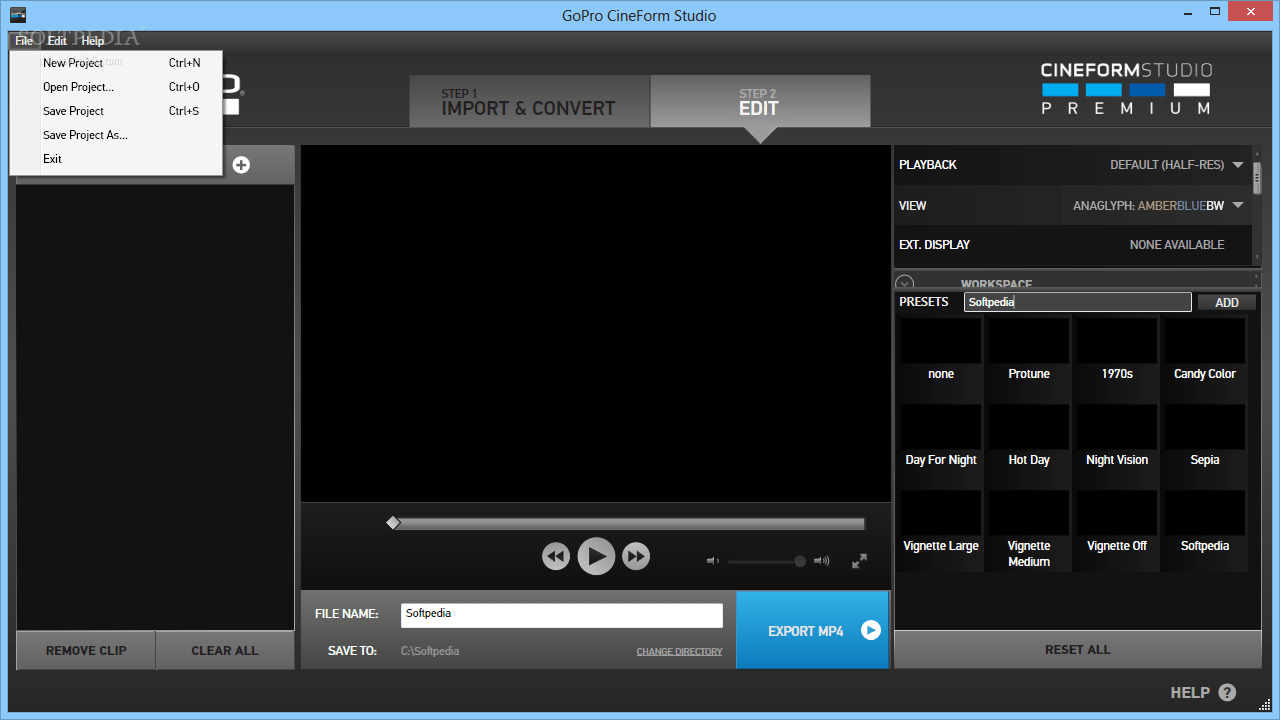 Download GoPro CineForm Studio Premium 1.3.2.170