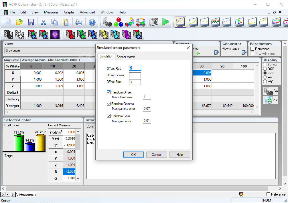 Download HCFR Colorimeter 3.5.1.4