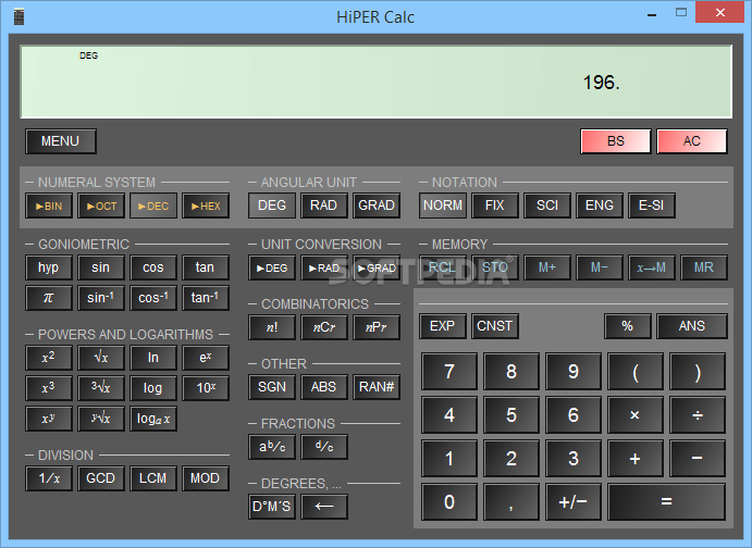 Download HiPER Calc 2.3.2