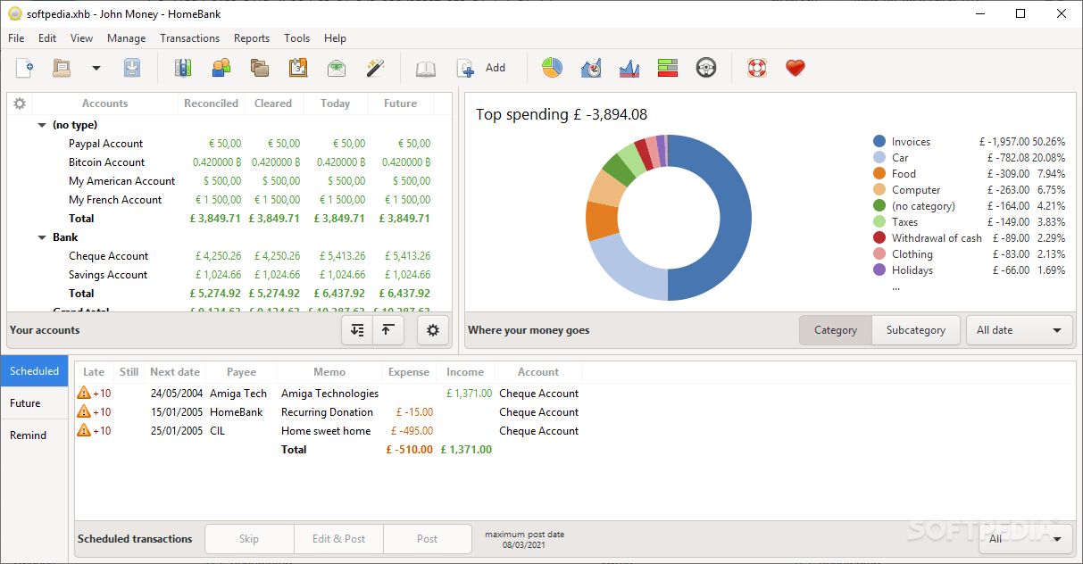 HomeBank 5.5.2 For Windows Free Download Full Version