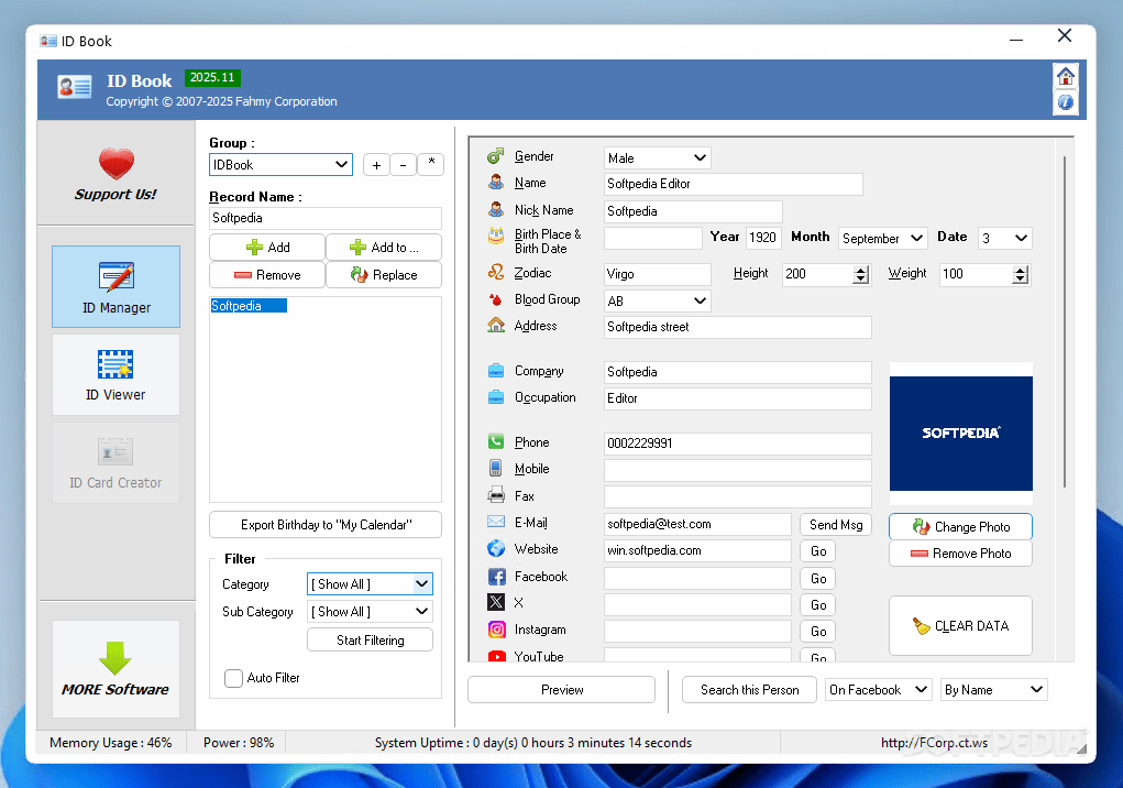 ID Book 2016.6 Download, Review, Screenshots