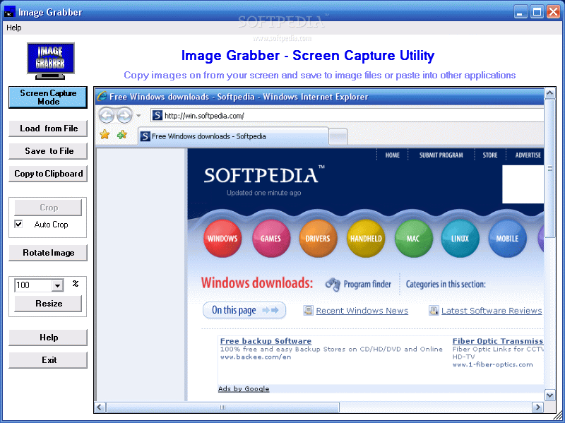 Image Grabber 3.0.1 Download, Screenshots