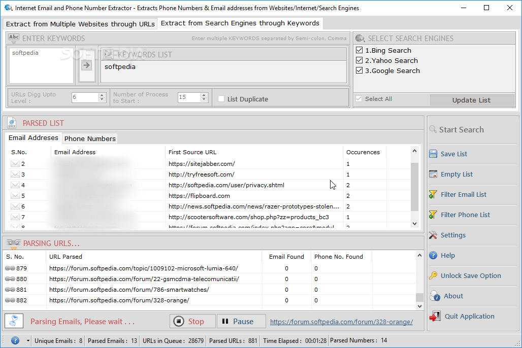 Download Email and Phone Number Extractor