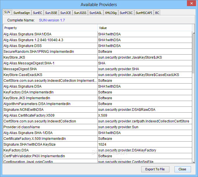 Keytool Advanced GUI 2.01 Alpha Download, Screenshots