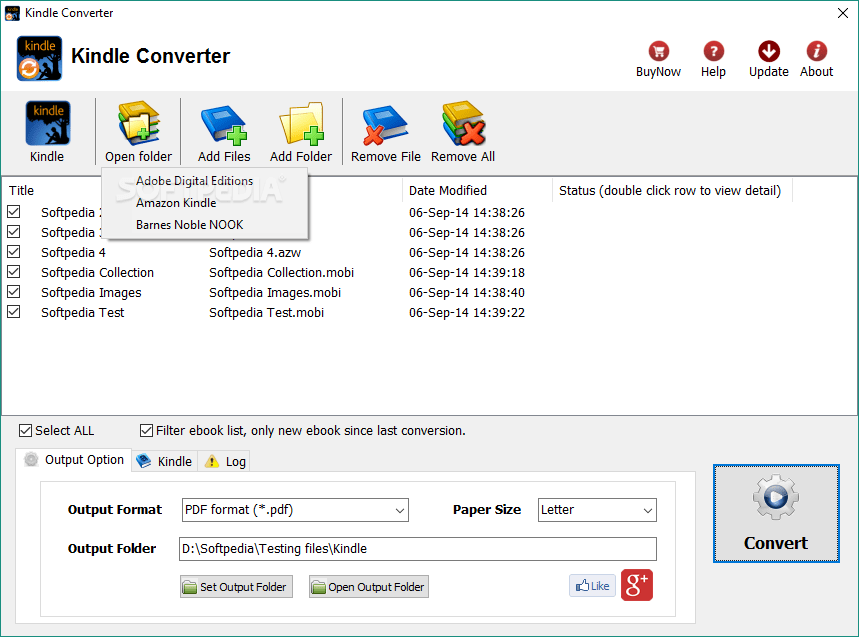 Kindle Converter 3.23.11021.391 Download, Review, Screenshots