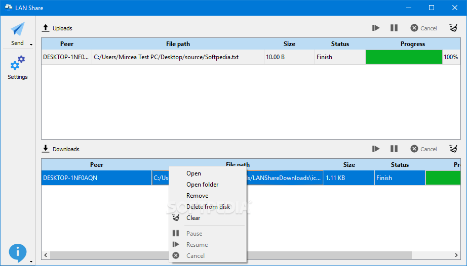 Download LAN Share
