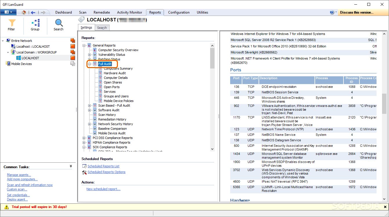GFI LanGuard 12.11 Build 2024.0918 Download, Review, Screenshots