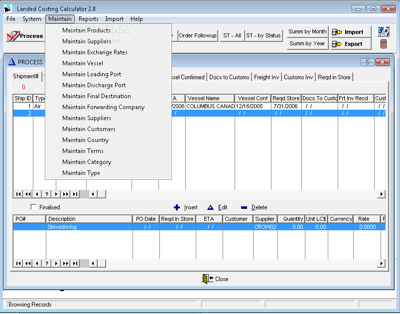 Download Landed Cost Calculator 2.0