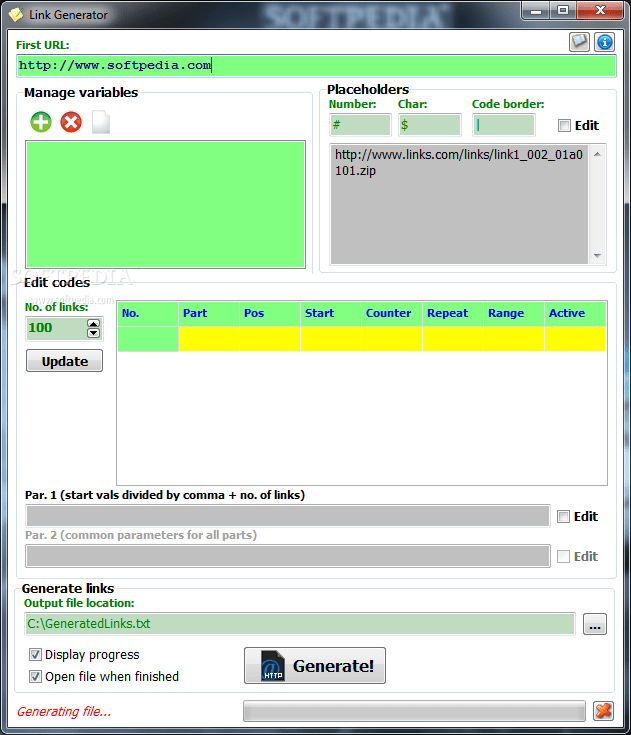 Download Link Generator