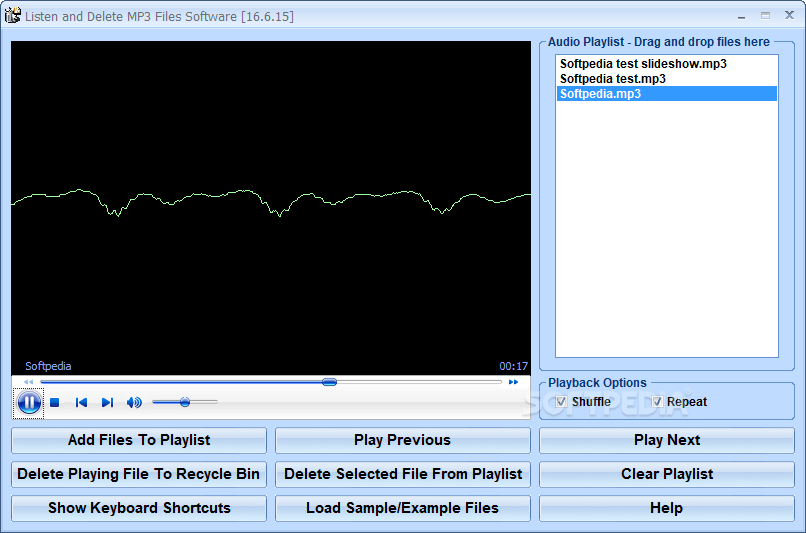 Download Listen and Delete MP3 Files Software