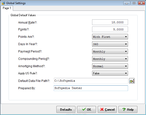 Download Loan*Calculator! Plus 3.0d