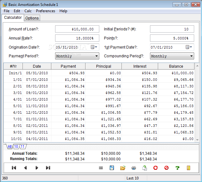 Download Loan*Calculator! Plus 3.0d