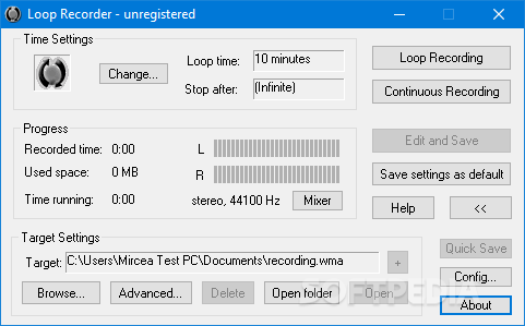 Loop Recorder 2.10 - Download, Review, Screenshots