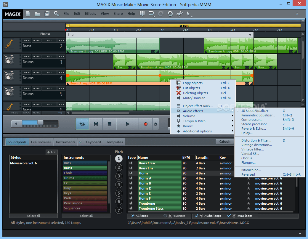 Magix Music Maker 17 Soundpools Download Free programfoods