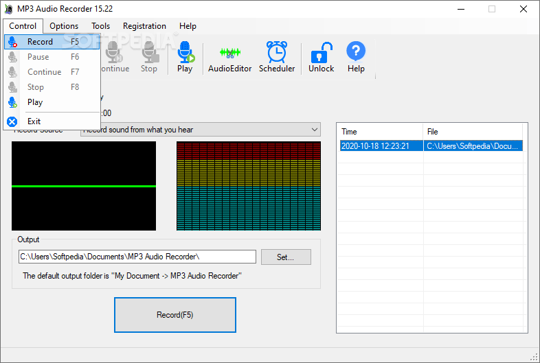 MP3 Audio Recorder Professional 15.22 Download, Review, Screenshots