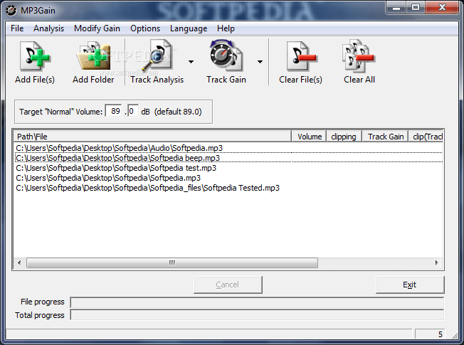 Download MP3Gain 1.3.4 Beta / 1.2.5