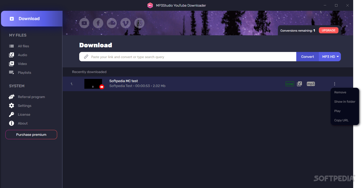 MP3Studio YouTube Downloader 2.0.25.10 Download, Review, Screenshots