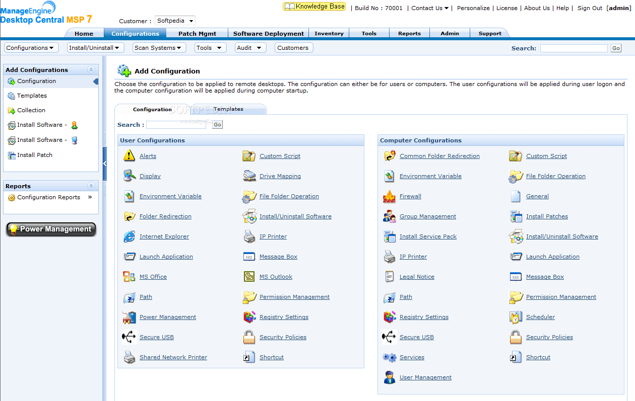 Download ManageEngine Desktop Central MSP