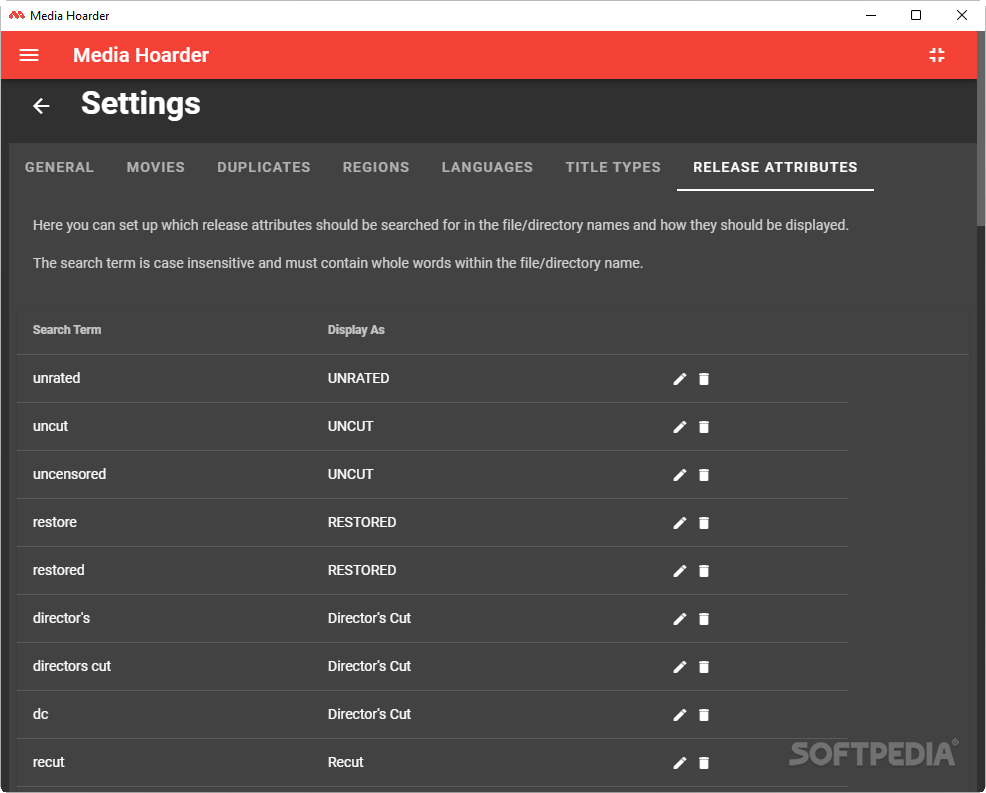 Media Hoarder 1.4.1 Download, Screenshots