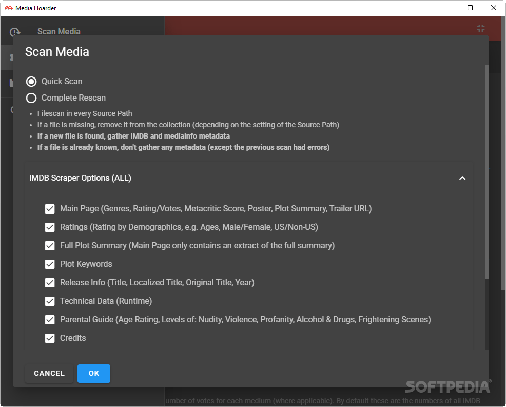 Media Hoarder 1.4.1 Download, Screenshots