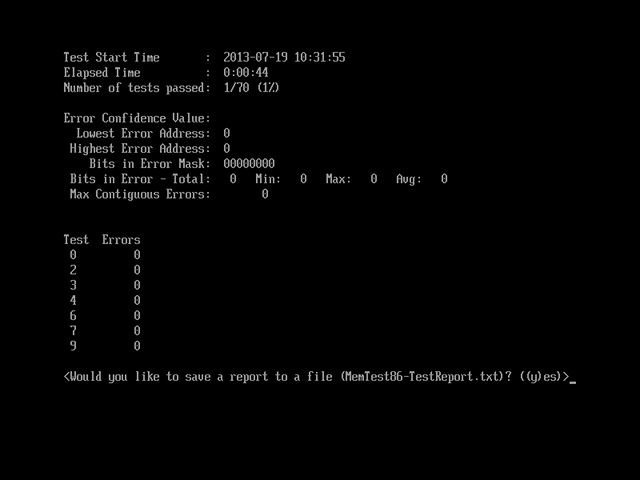 Download Memtest86 9.2 Build 2000
