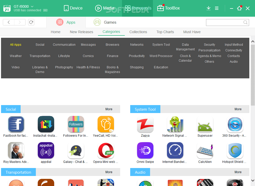 Download MoboMarket (Moborobo) 5.1.9.589