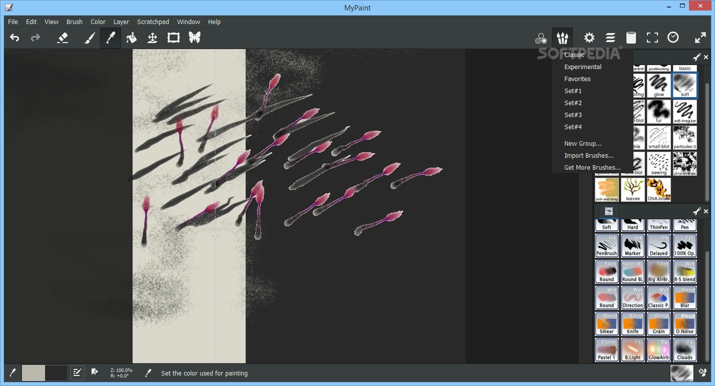 MyPaint Portable 2.0.1 Download, Review, Screenshots