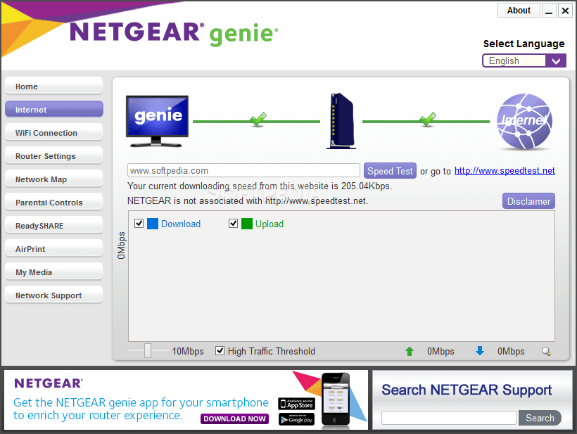 NETGEAR Genie 2.4.62 - Download, Review, Screenshots